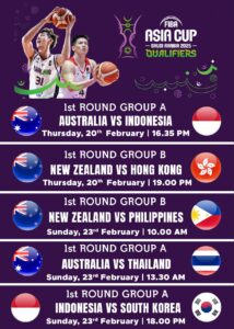 Fiba Asia Cup25 qualifiers match february 2025